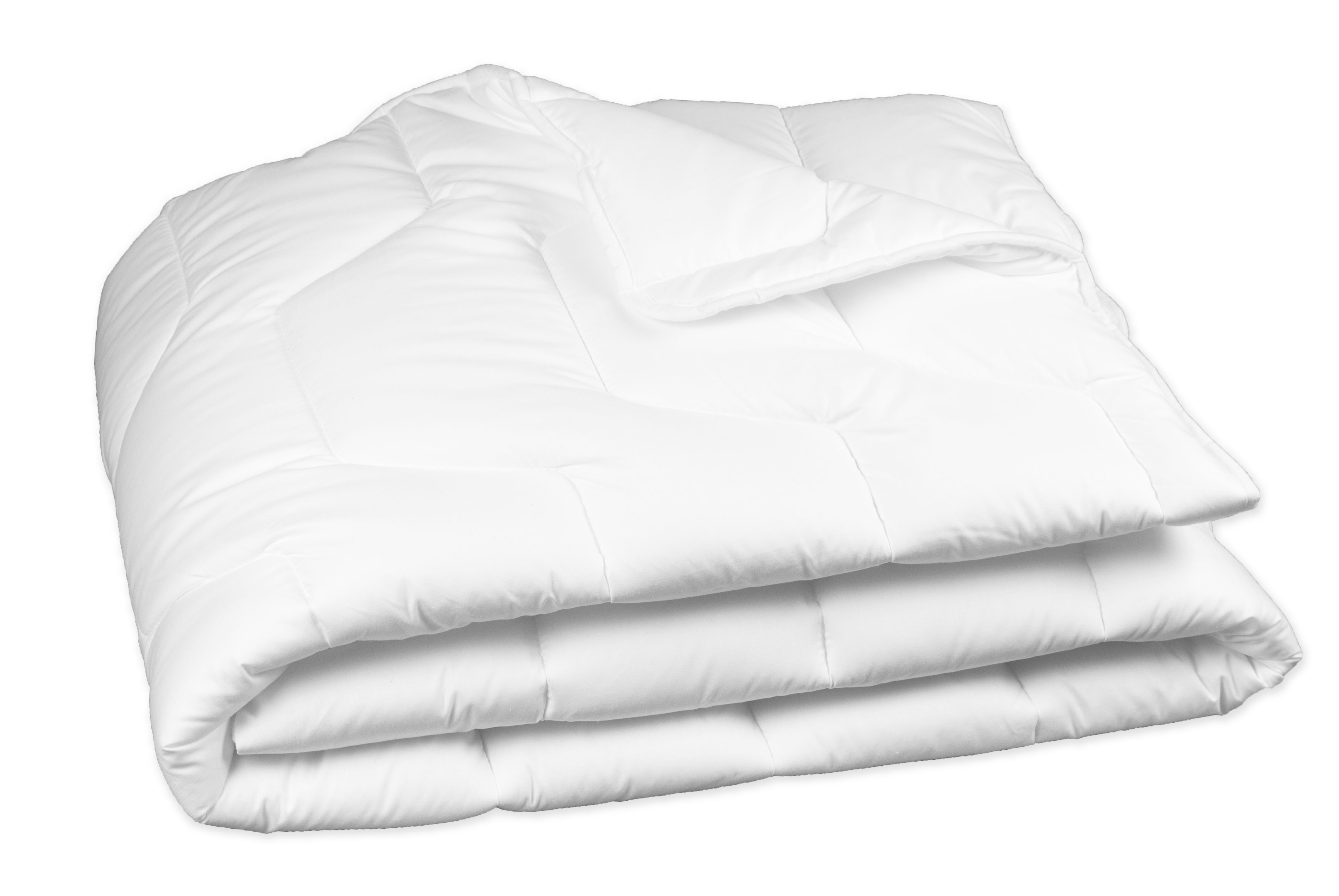 Bettdecke 135x200 cm, 1000 g, 100% Polyester, weiß
