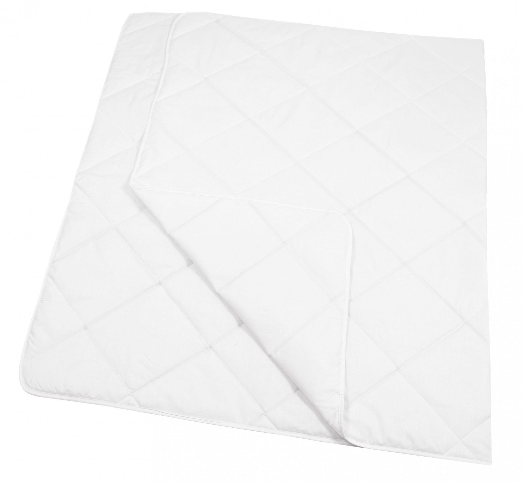 Bettdecke 135x200 cm, 100 % Polyester, weiß